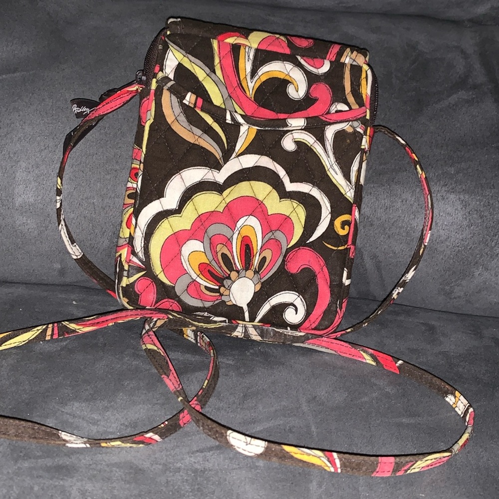 Vera Bradley Puccini Crossbody, Brown multicolored